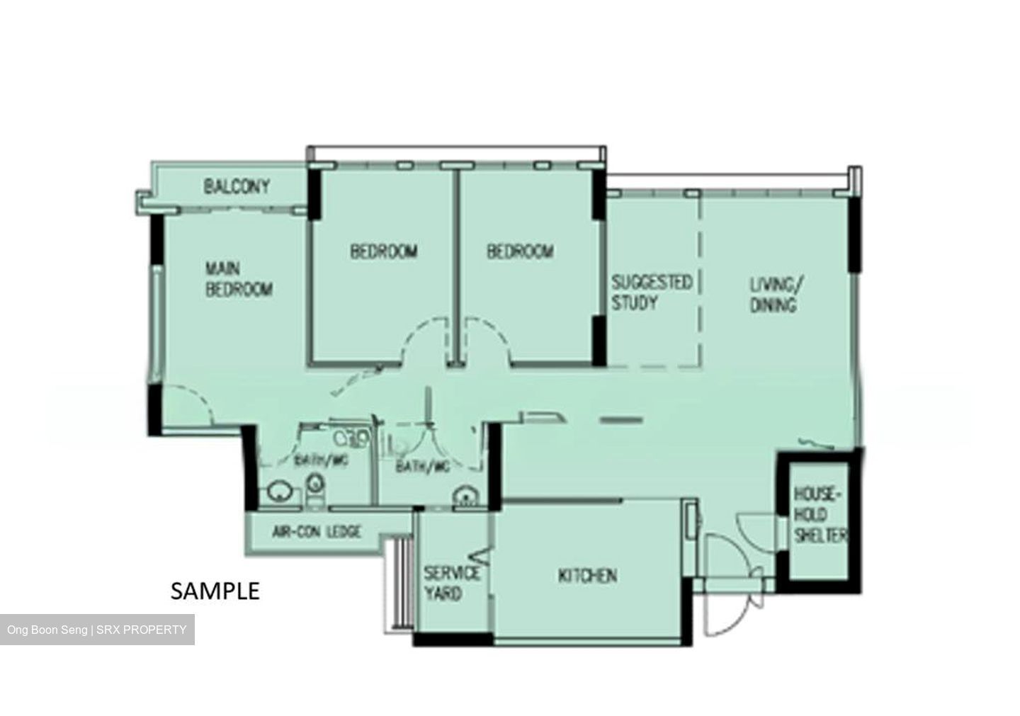 Blk 406 Woodlands Street 41 (Woodlands), HDB 5 Rooms #555854671